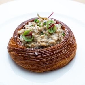 Chicken mushroom Quiche