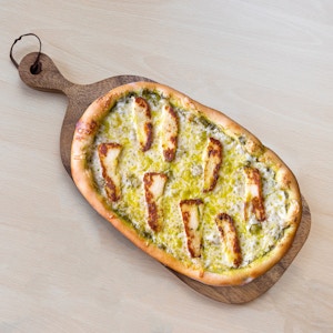 Mint and Halloumi Manaquish