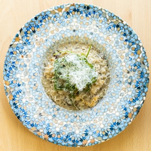 Mushroom risotto