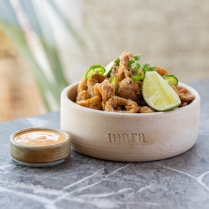 Shichimi Spiced Baby Calamari