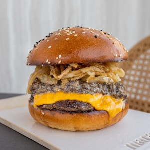 Truffle beef burger