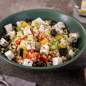 Greek Couscous Salad - Kale Go