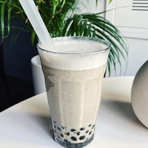 Iced Black Sesame Latte