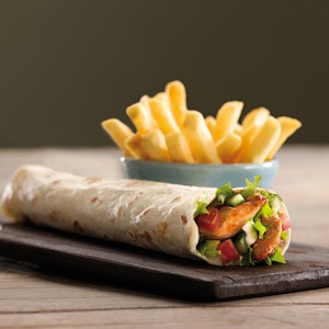 Chicken Wrap + Single Side