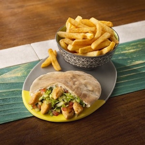 Chicken Pita + Single Side