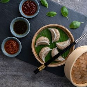 Black Pepper Beef Dumpling
