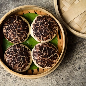 Black Truffle Mushroom Bao