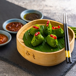 Corn & Water Chestnut Dumpling