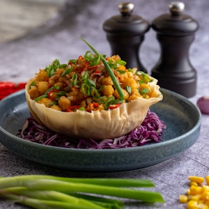 Oriental Crispy Corn Chilli Peppers