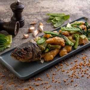 Sea Bass In A Sauce Of Your Choice