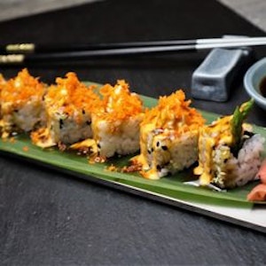 Sesame Cream Cheese Roll