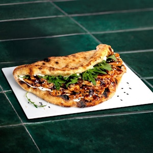 Barbeque Chicken Calzone