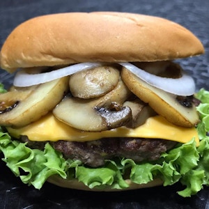Mushroom Beef Burger