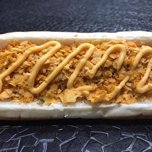 Oman Chips Hot Dog Sandwich