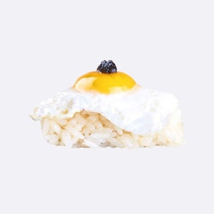 Nigiri de Huevo de codorniz con Tartufato