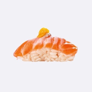 Nigiri de Salmón, Foie y Mango