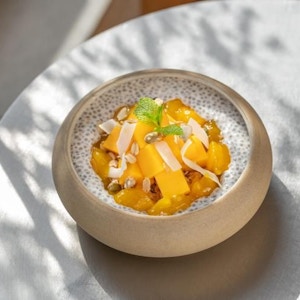 Mango Coconut Chia Pudding