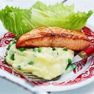 Salmon Fillet Fried