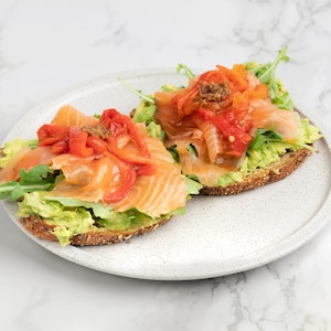 Salmon & Avo on Toast.