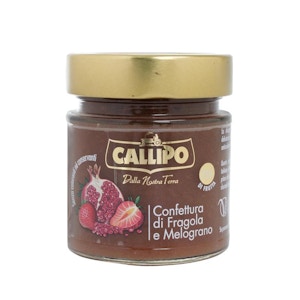 Organic Strawberry & Pomegranate Jam - Callipo