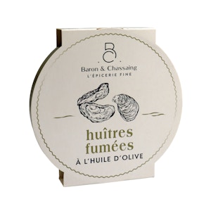 Oyster Smoked in Olive Oil - Baron Et Chassaing