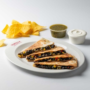 Portobello Mushroom Quesadilla (Veg)