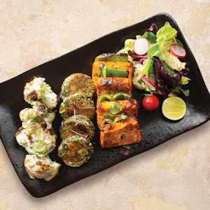 Vegetarian Kebab Platter